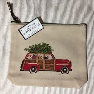 Mary Lake-Thompson Canvas Zipper Pouch